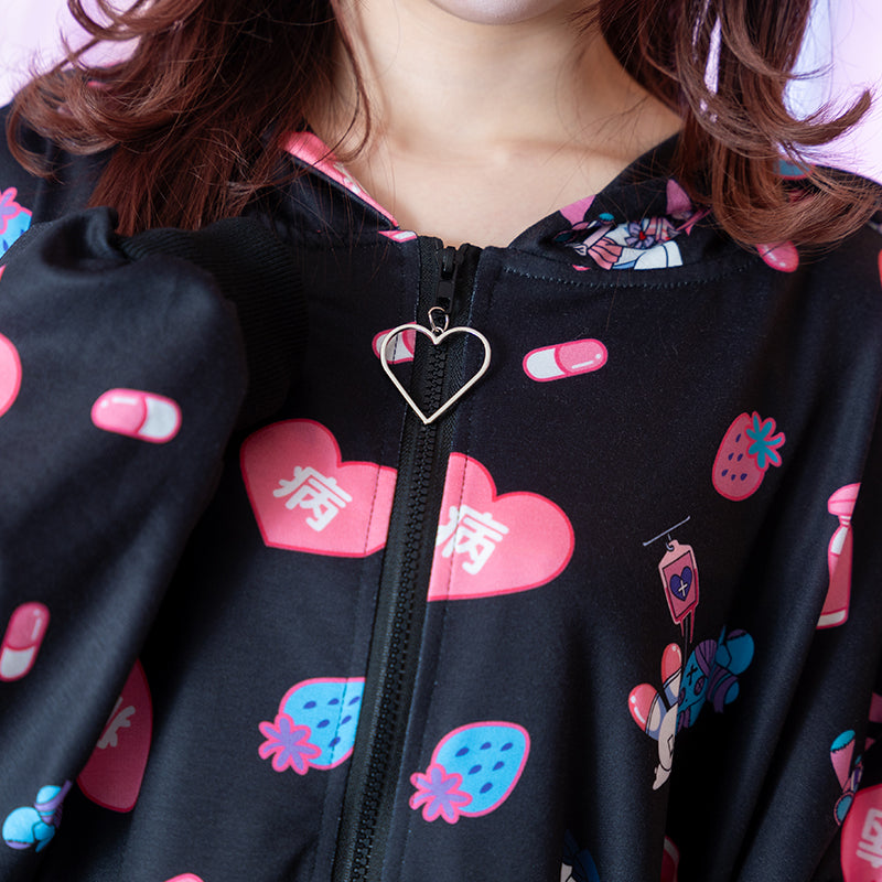 Pメンヘラチャンミルネロ ZIPパーカー – ACDC RAG