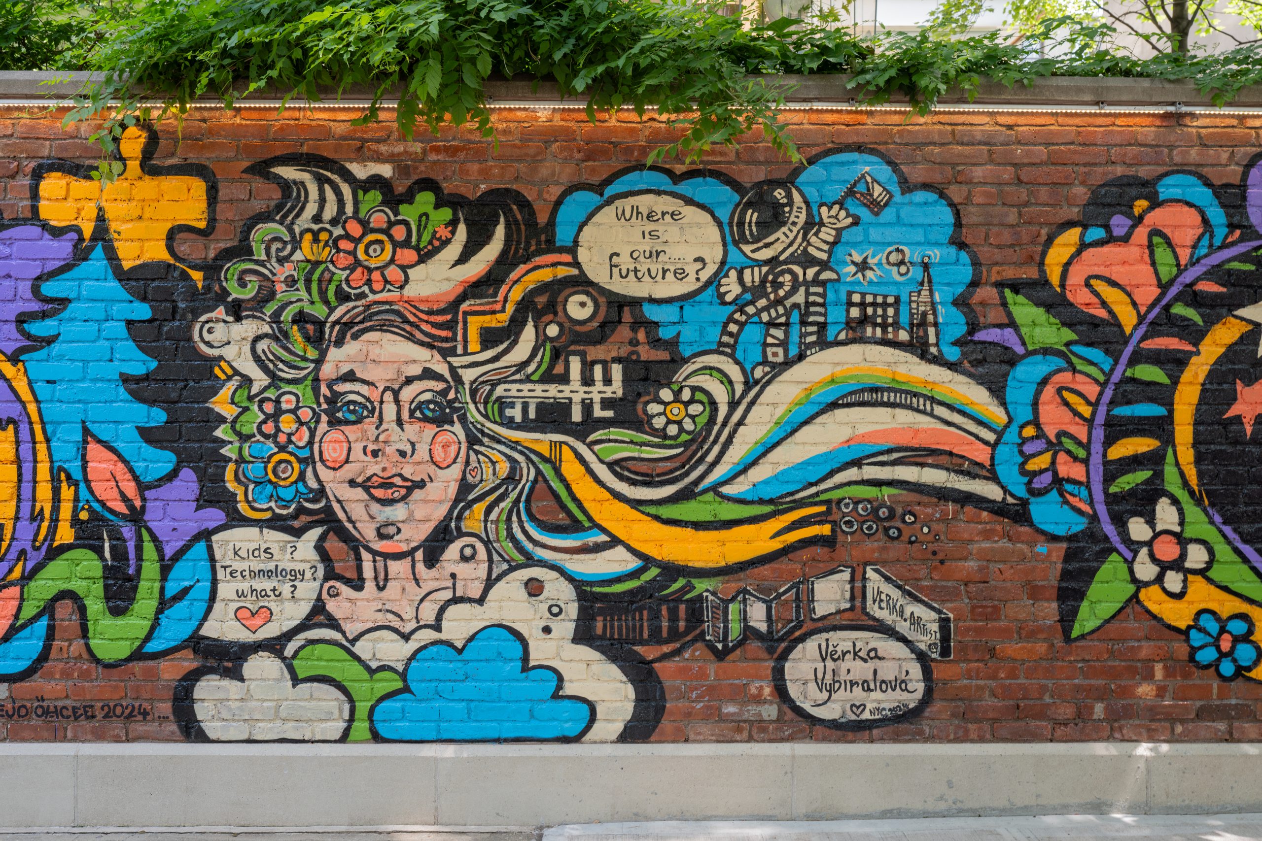 EUNIC New York Cluster Mural Project GARDEN OF COLLECTIVE FUTURES