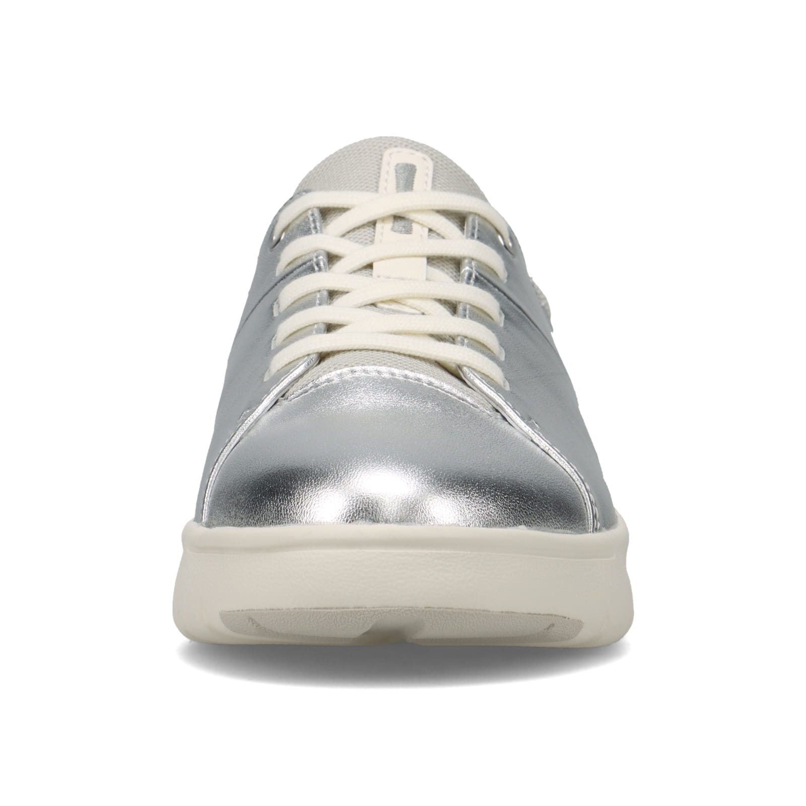 アキレス・ソルボ H 627 シルバー｜レザーコートスニーカー（レース