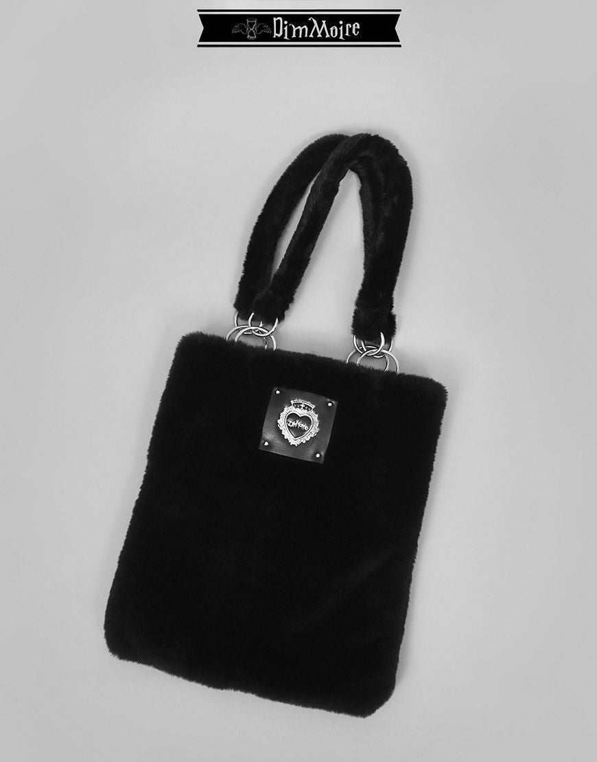 DimMoire【ディムモアール】HeartCoreフリルトートバッグ/Black