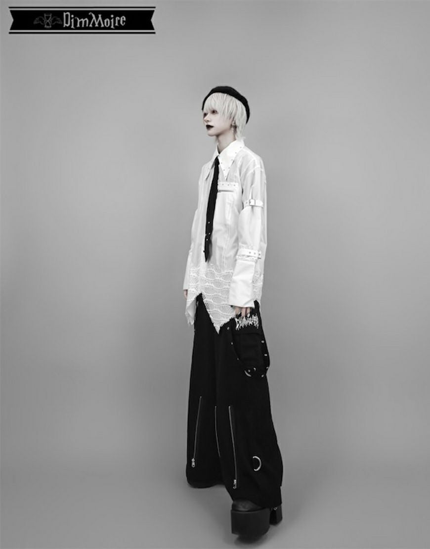 DimMoire【ディムモアール】Gothic学園ボンテ―ジシャツ/Black