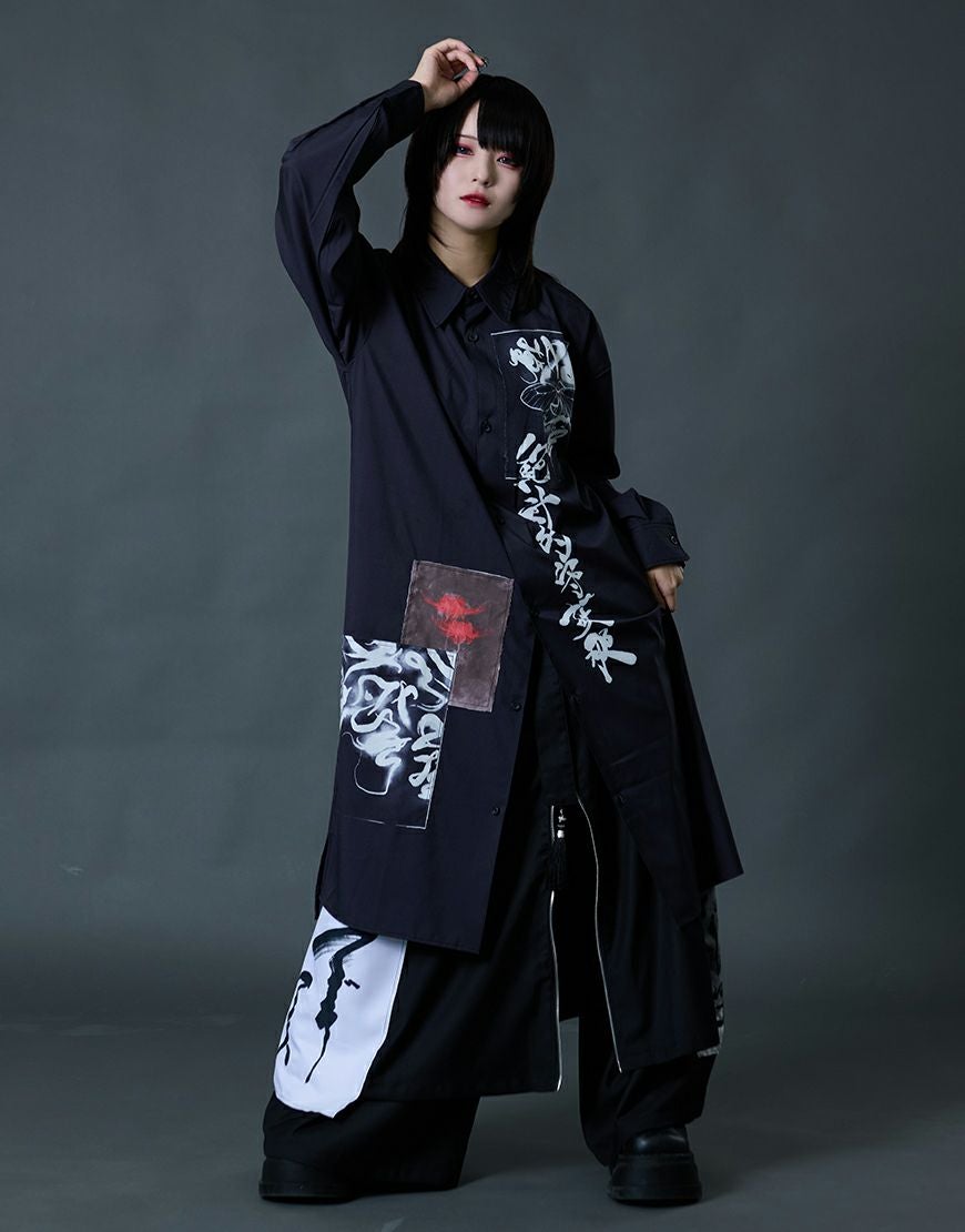 DimMoire【ディムモアール】監禁ハーネスシャツ/Black