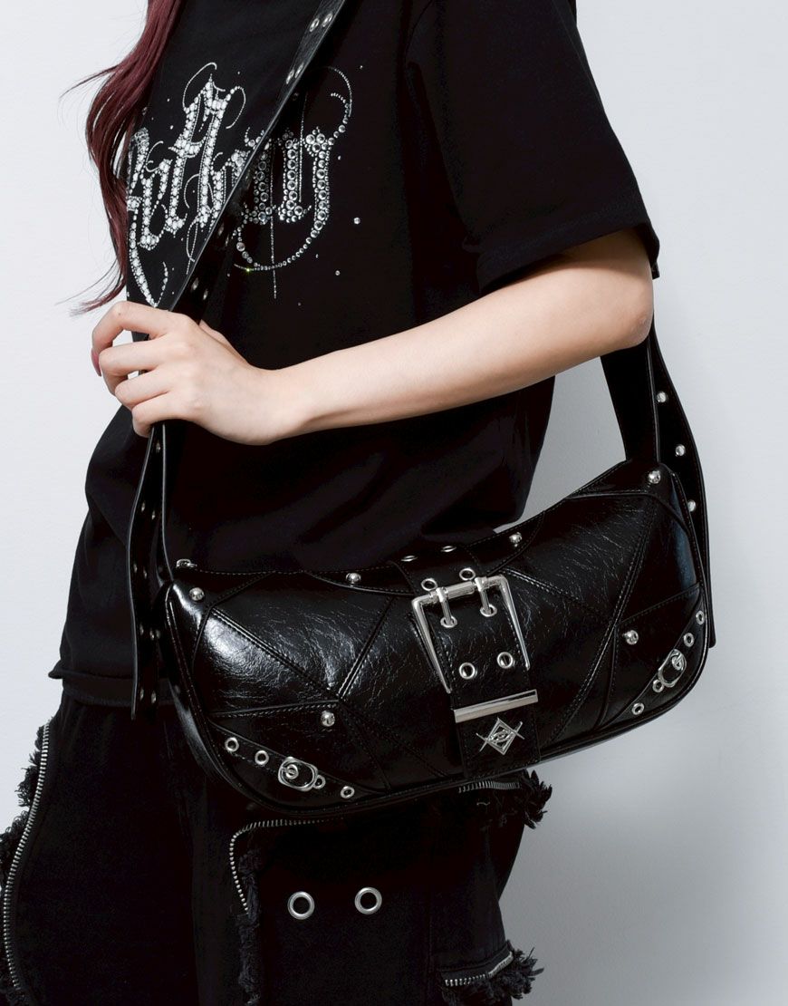 REFLEM【レフレム】Thorn eyeロゴレザーベルト/全2色