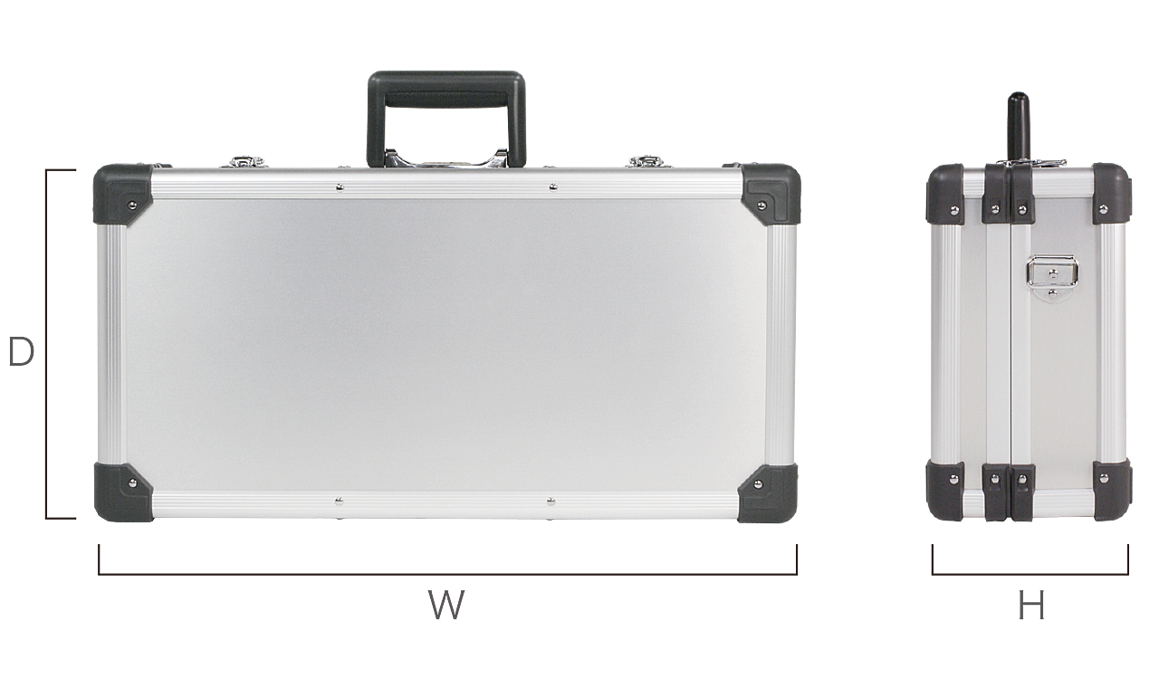 精密射撃用エアースポーツガン用アルミケース（大） | 【アクテック