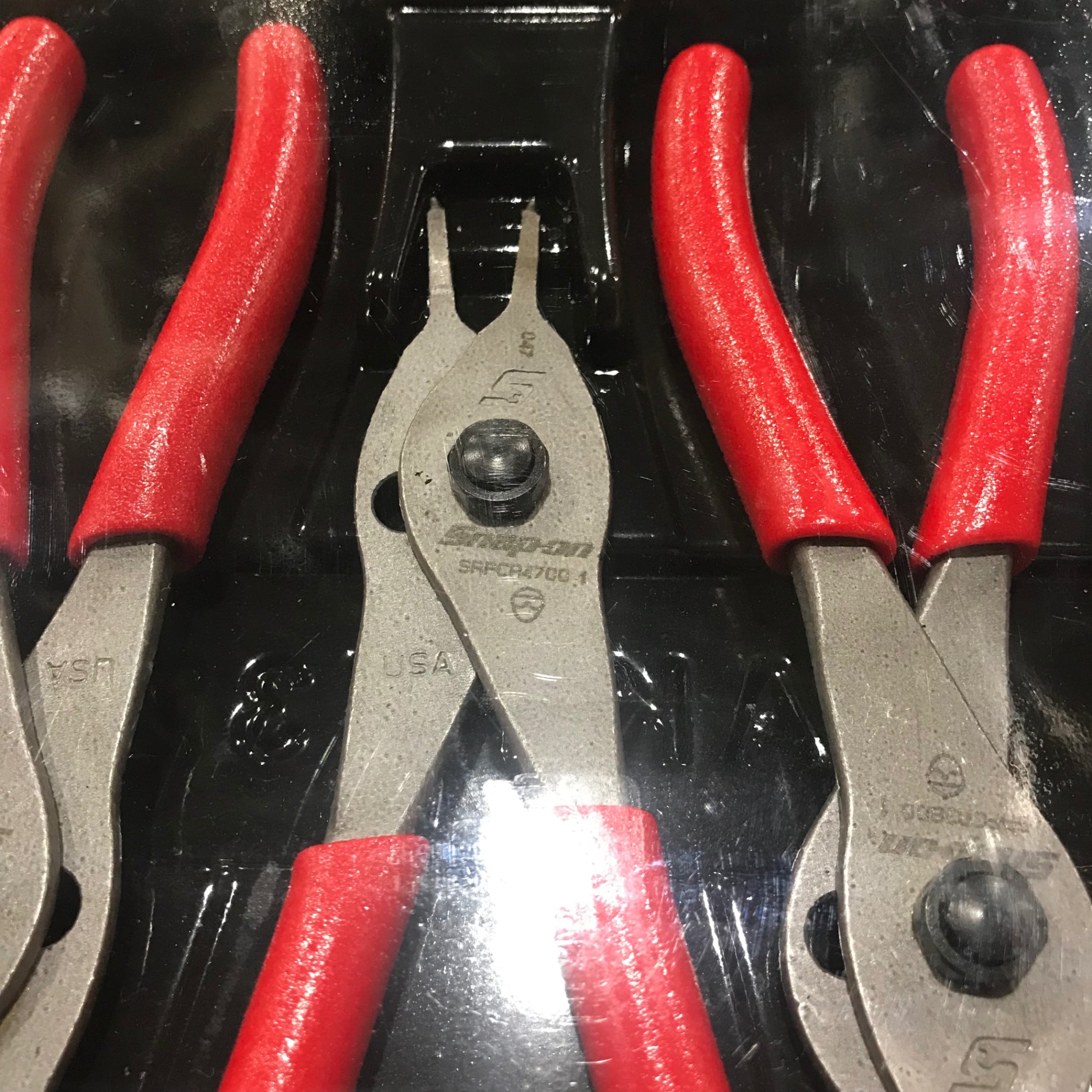 スナップオン(Snap-on) スナップリングプライヤ5点セット PAKLD204