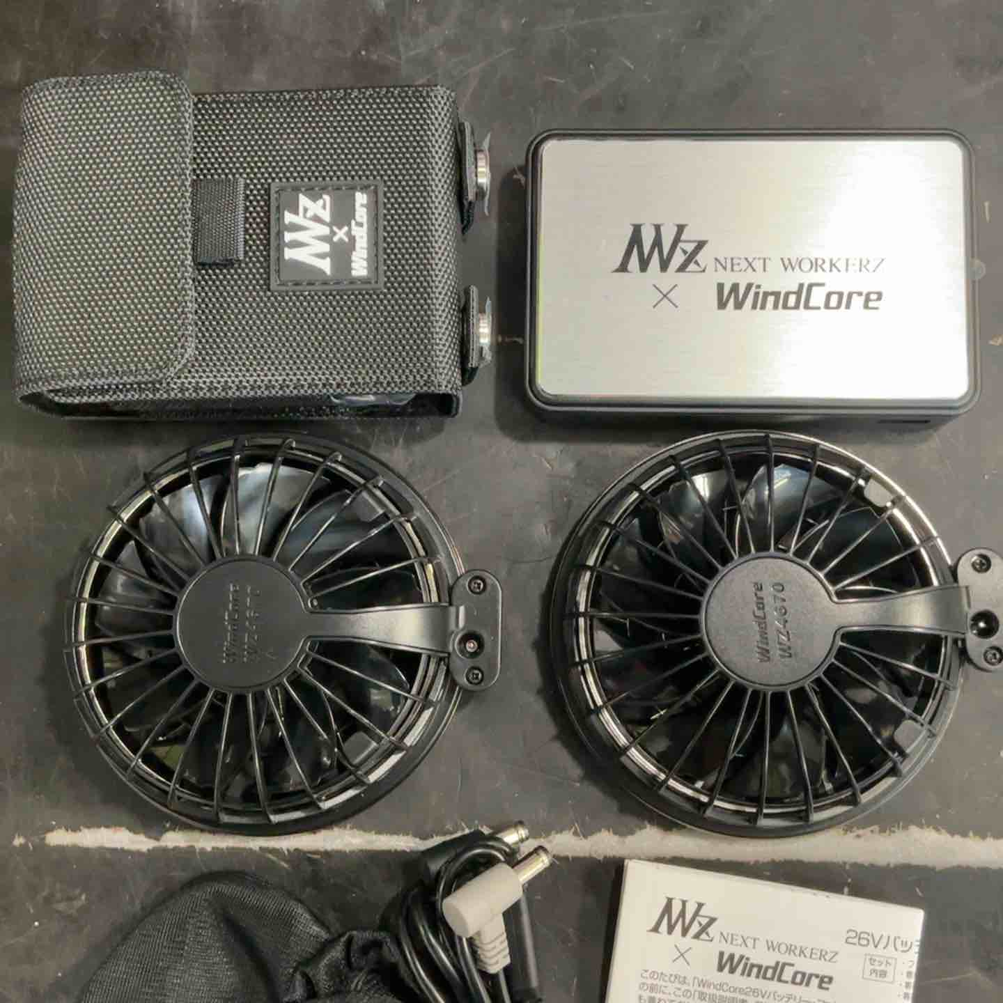 WindCore/ウィンドコア 26V バッテリー・ファンセット WZ4670【草加店