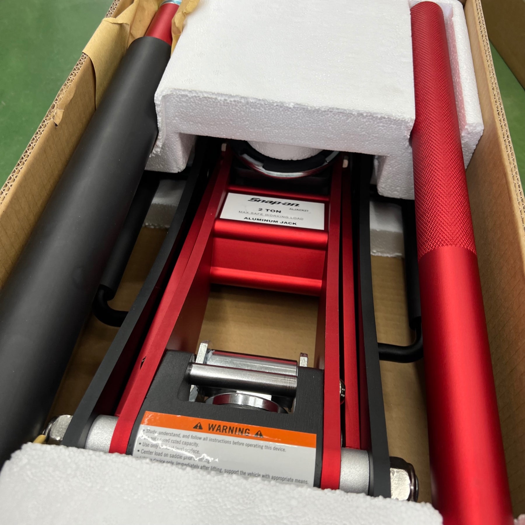 スナップオン アルミジャッキ レースジャッキ 2T 軽量 ALJACK2T Snap