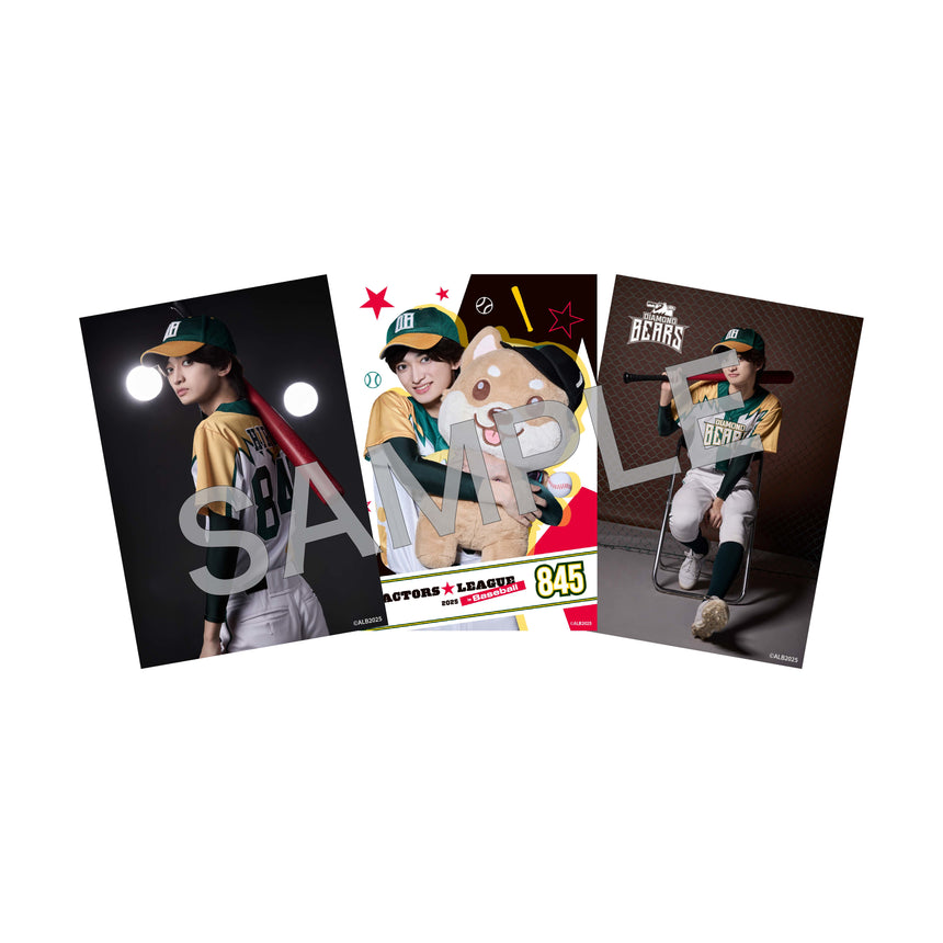 ACTORS☆LEAGUE in Baseball 2025』ブロマイド3枚セット DB – ACTORS
