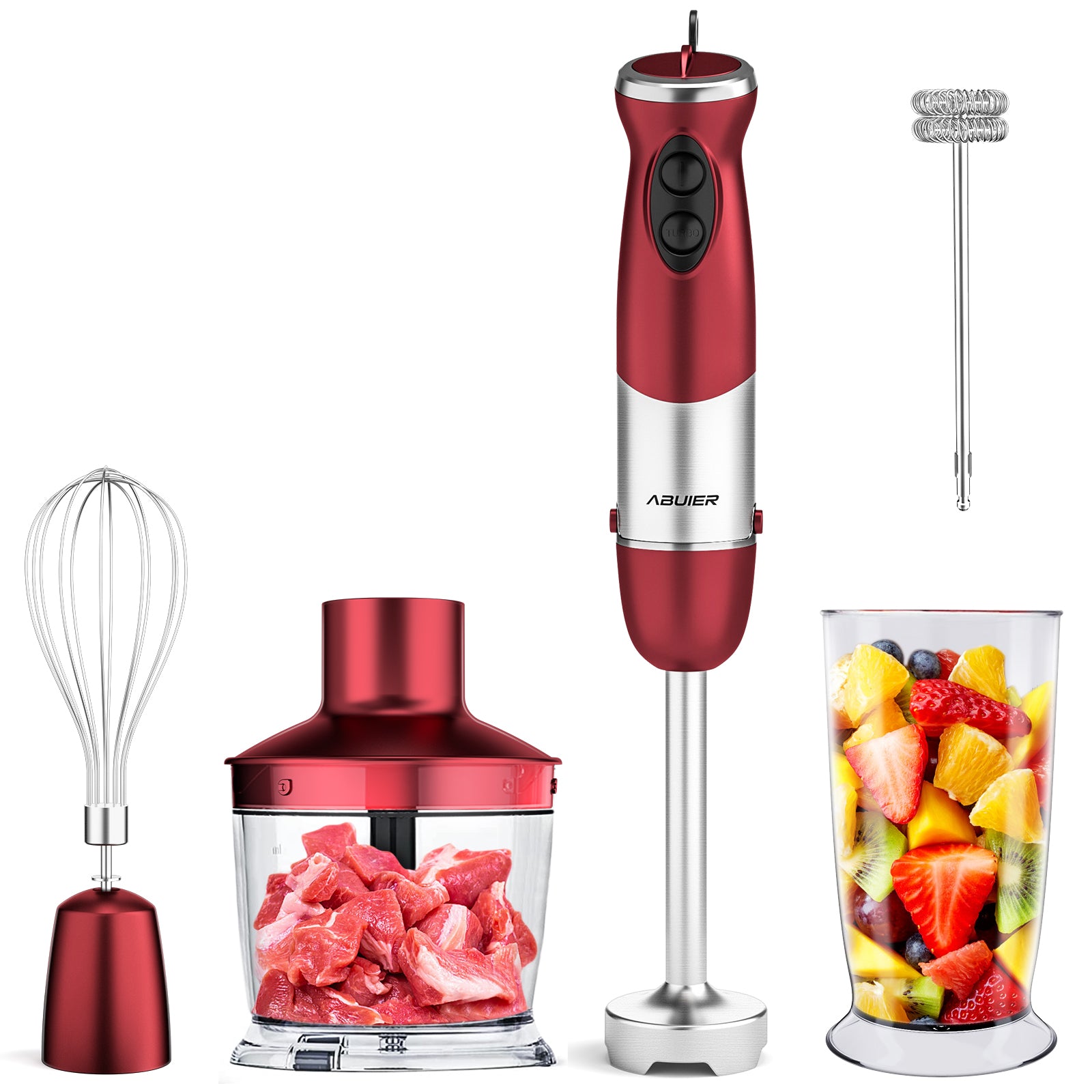 ハンドブレンダー 1台7役 ブレンダー ハンドミキサー800Wハイパーワー