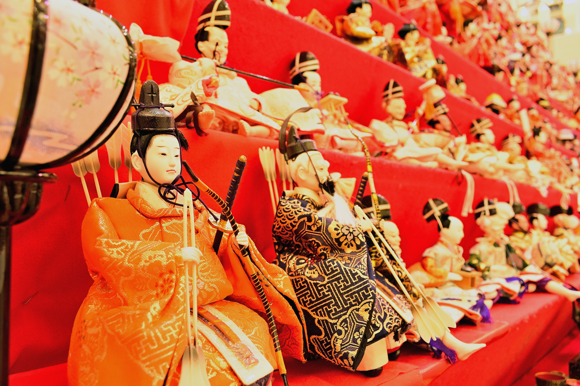 随身」はお内裏様の護衛を担う男性の人形【雛人形】 | agataJapan.kyoto
