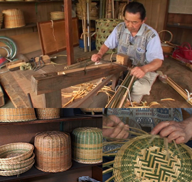 あげお文化遺産ガイド・上尾の竹細工職人トップ