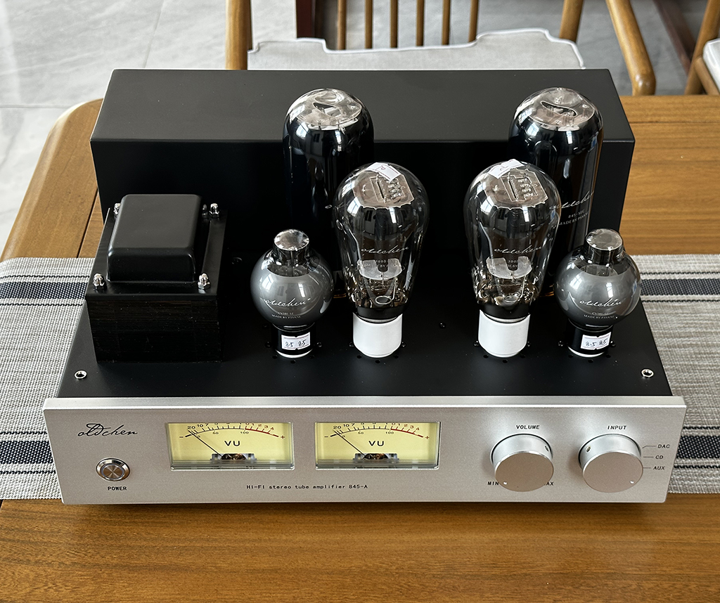 6N8S(6SN7) パラシングル真空管アンプ