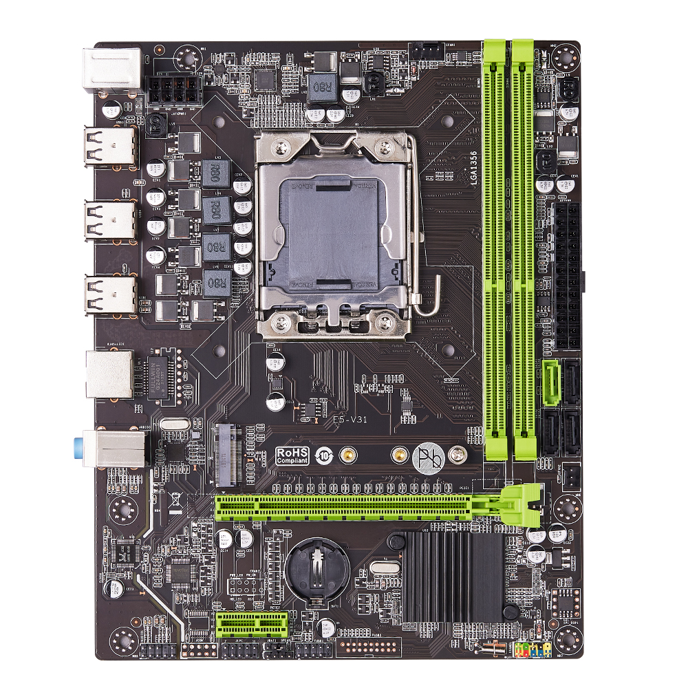 X79 マザーボード LGA1356 サポート DDR3 サーバーメモリピン