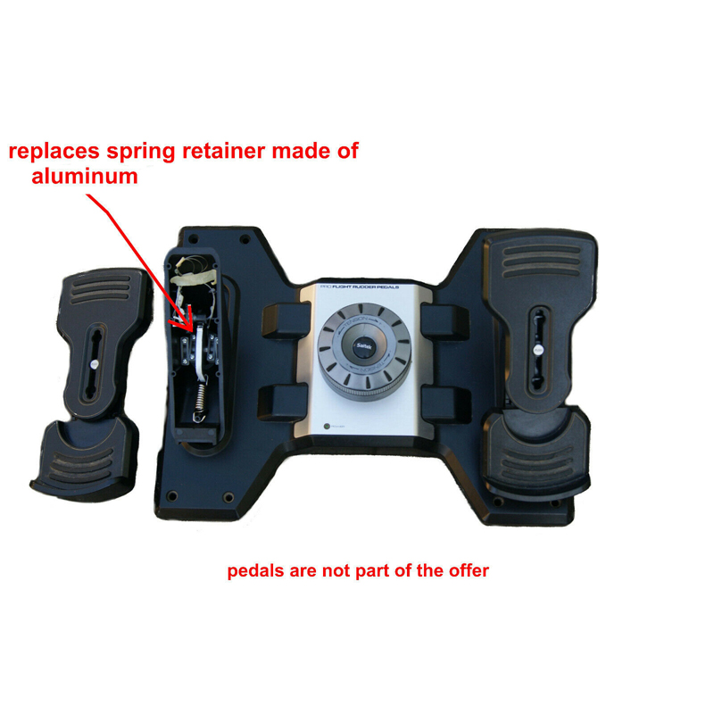 Upgrade Spare Part For Logitech Saitek Pro Flight Rudder Pedals