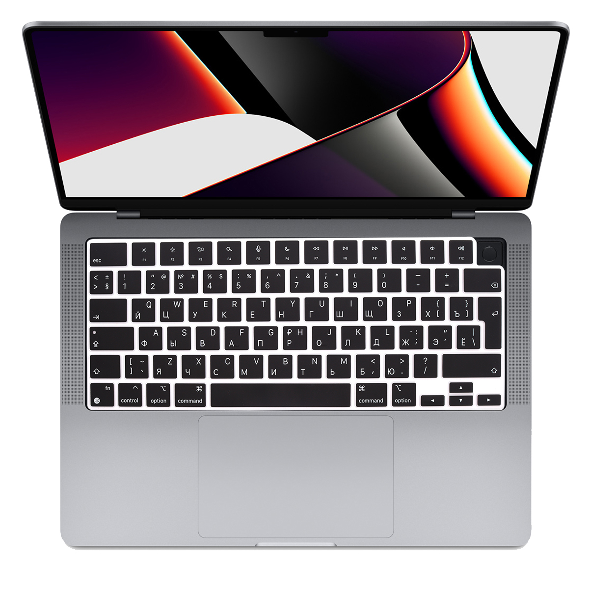 ロシア語 Apple Macbook Air13 M4 Macbook キーボードカバー A2681