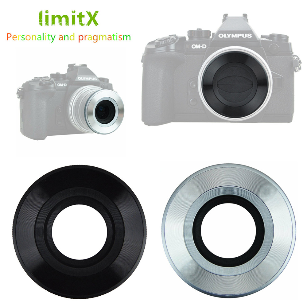 オートレンズキャップオリンパスOM-D EM10 E-M10マークiv iii ii E