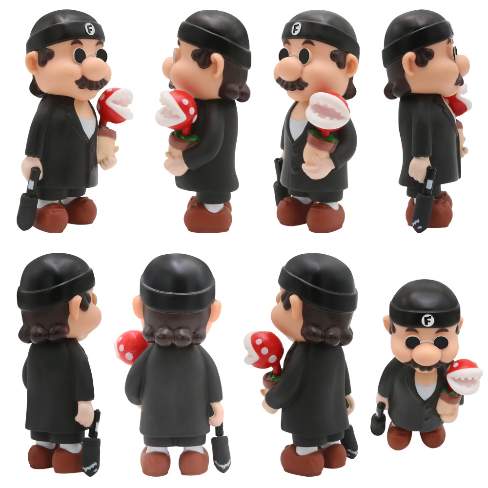 Super Mario Leon The Professional Figures PVC Toy Figures Mode