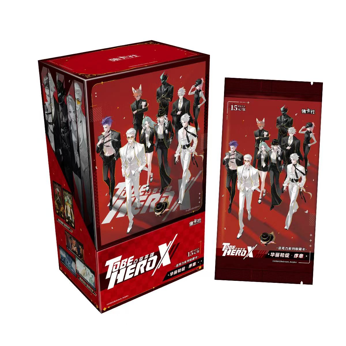 Genuine To Be Hero X Convex Hero Collection Of Acrylic Cards What
