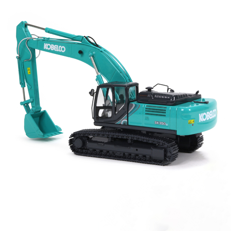 KOBELCO 1:50 Scale SK350-8 Excavator Die-casting Alloy Engineering