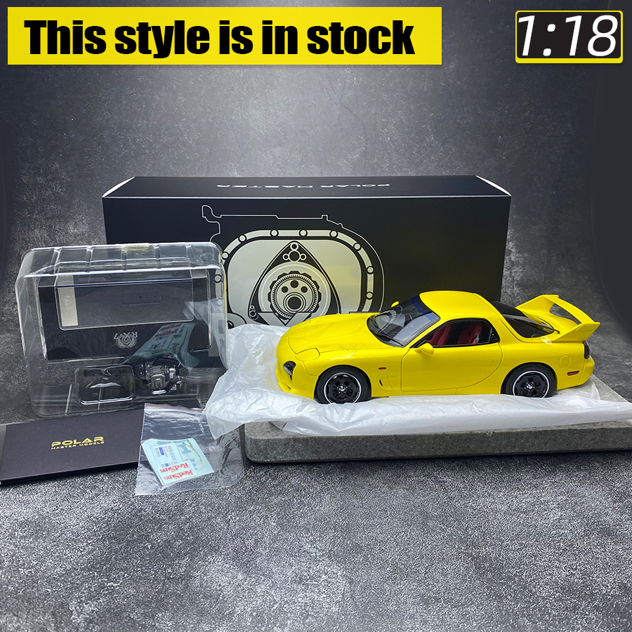 POLAR MASTER 1:18 scale New RX7 Mazda RX-7 SPEED FD3S with