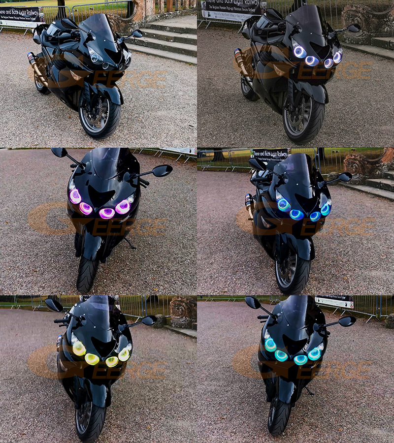 超高輝度LEDエンジェルアイキット,Bluetooth互換,アプリ,マルチカラー