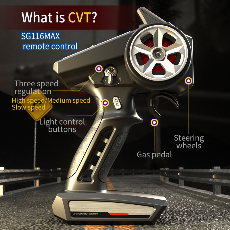 ZLL SG116 MAX/PRO 1:16 High Speed Drift Racing 80KM/H Or 40KM/H