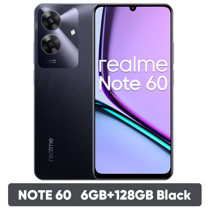New Arrival] realme Note 60 Smartphone 32MP Camera 6.74'' 90Hz
