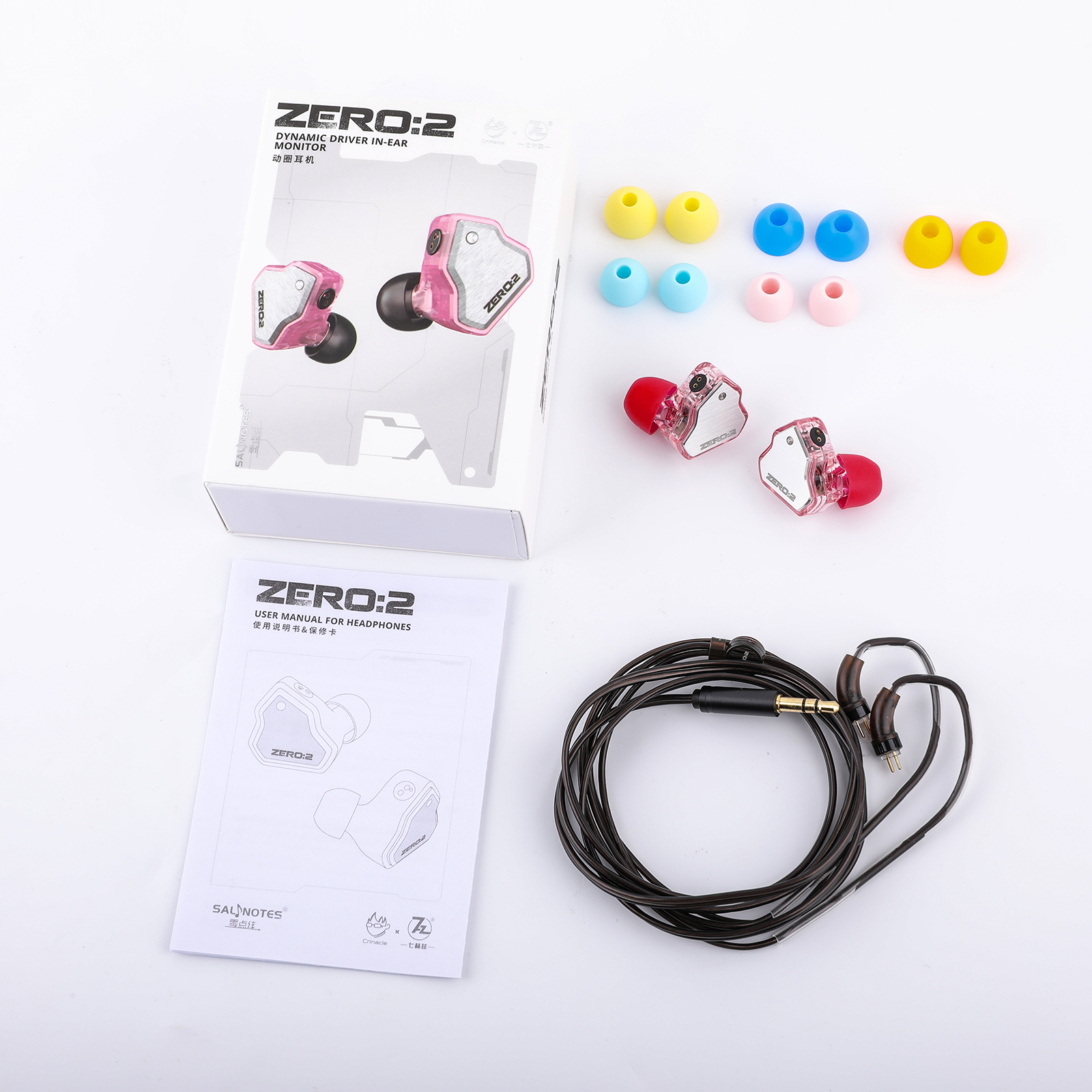 7Hz x Crinacle Zero:2 Updated 10mm Dynamic Driver IEM Wired