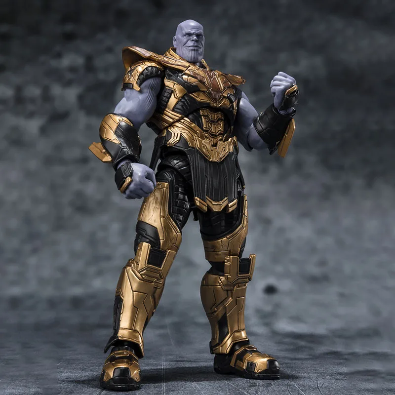 Bandai Thanos SHF THE AVENGERS 4：ENDGAME THANOS Anime Figure