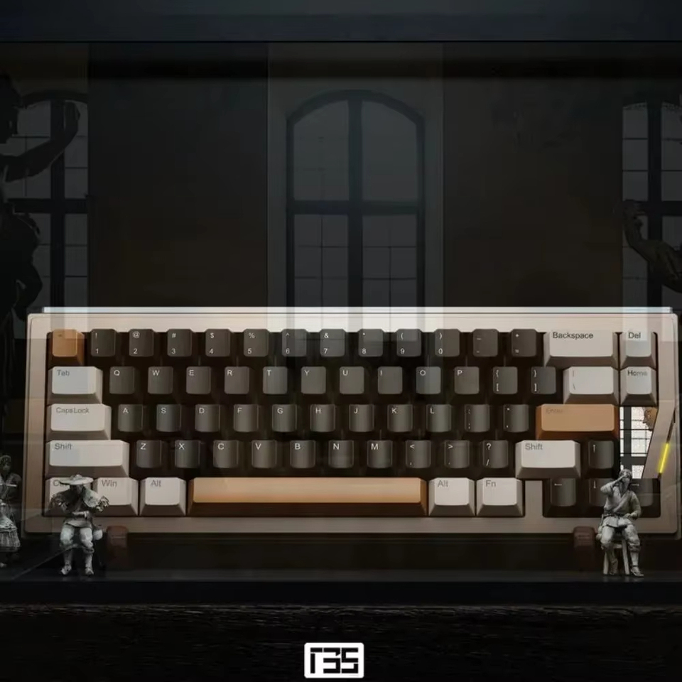 Tech Bear Studio TB-65F Wireless Bluetooth Mechanical Keyboard