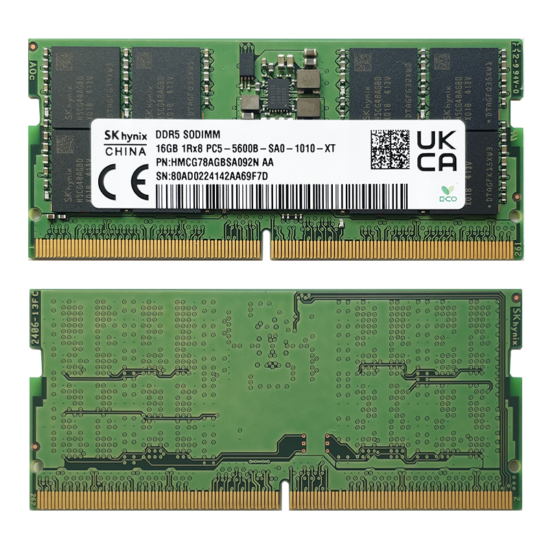 SK hynix DDR5 16GB 32GB 5600MHz RAM 1Rx8 PC5 - 5600B Memória