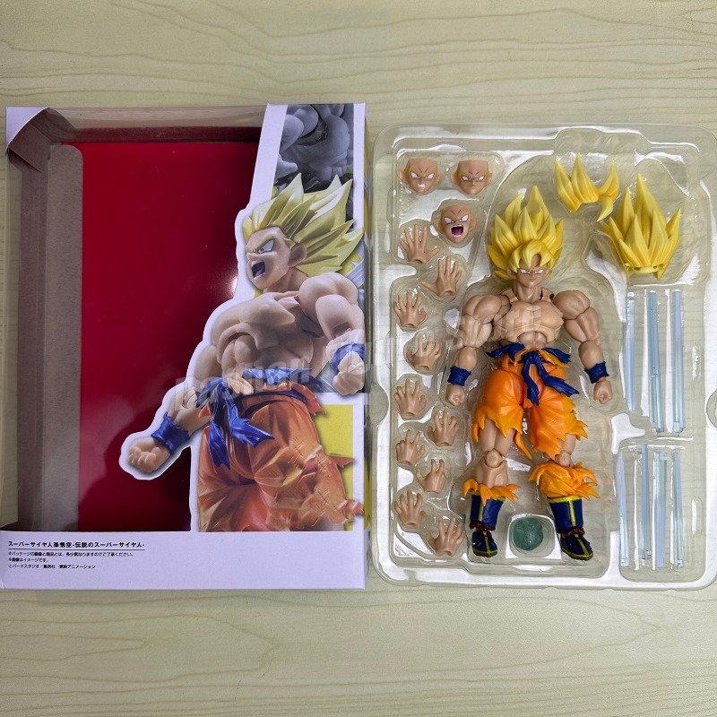 Shf ドラゴンボール Z 孫悟空伝説のアクションフィギュア PVC 可動