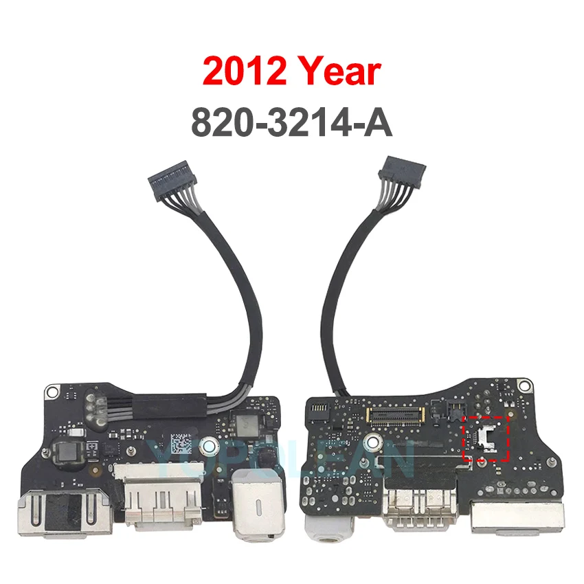 Original I/O USB Audio Board 820-3214-A 820-3455-A For Macbook Air