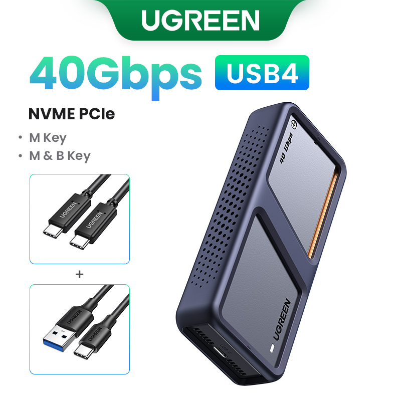 UGREEN 40Gbps NVMe SSD Enclosure M.2 to USB4.0 SSD Case Compatible