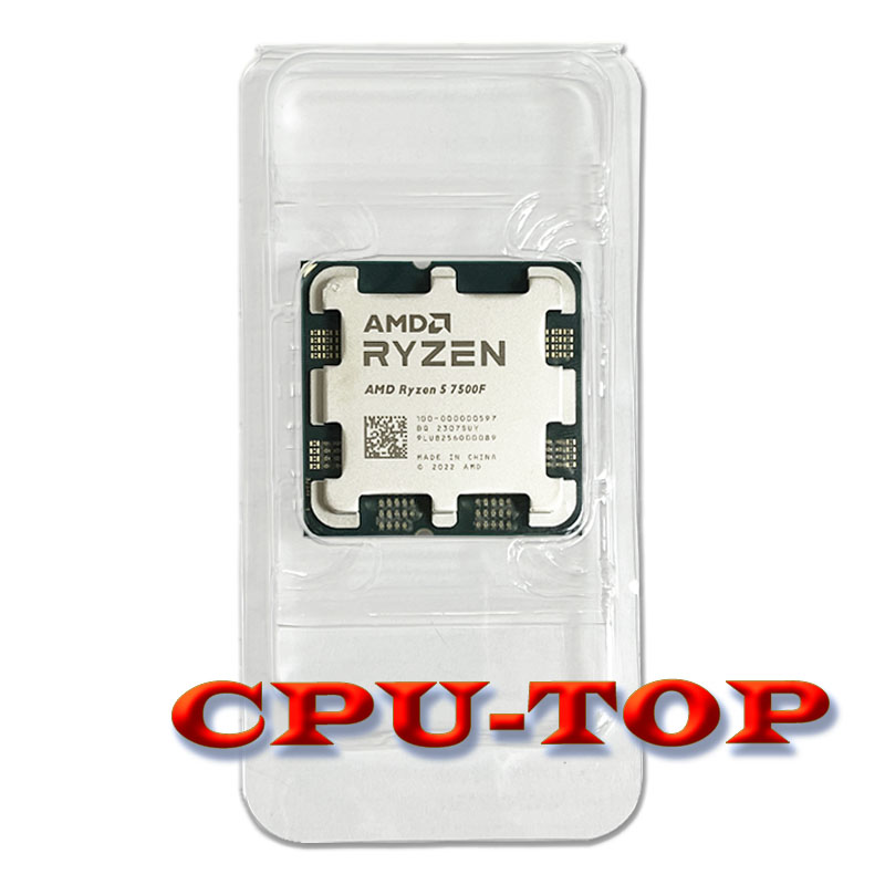 New AMD Ryzen 5 7500F R5 7500F 3.7GHz 6C/12T CPU desktop processor