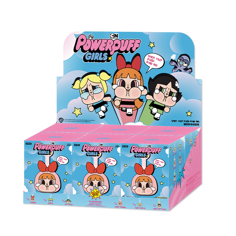 POP MART CRYBABY x Powerpuff Girls Series - Vinyl Face Plush Blind