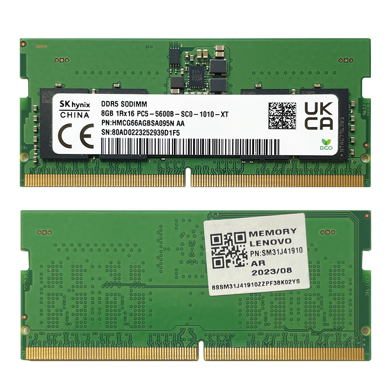 SK hynix RAM DDR5 8GB 16GB 32GB 4800MHz 5600MHz Laptopk Memory