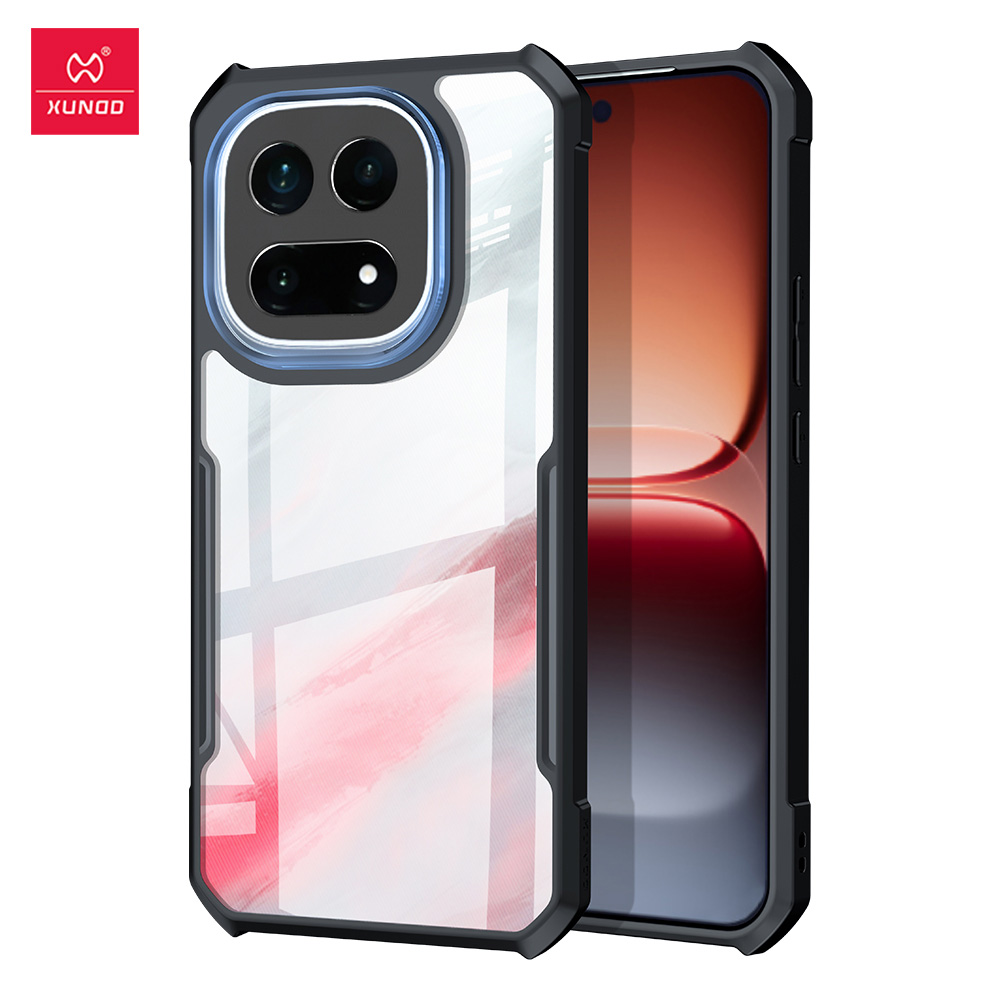 Xundd Case for VIVO iQOO 15 Airbags Anti-drop Shell,Acrylic+TPU