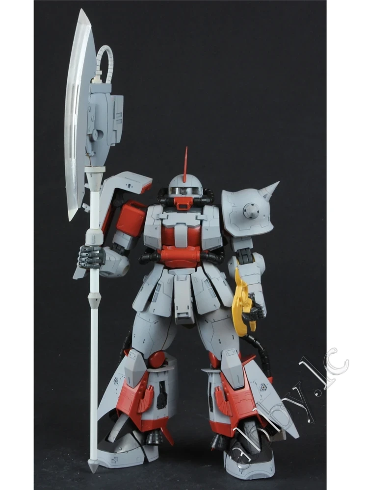 巨大なヒートホークレジンキット,mg 1/100, MS-06R-1A,zaku ii,高移動