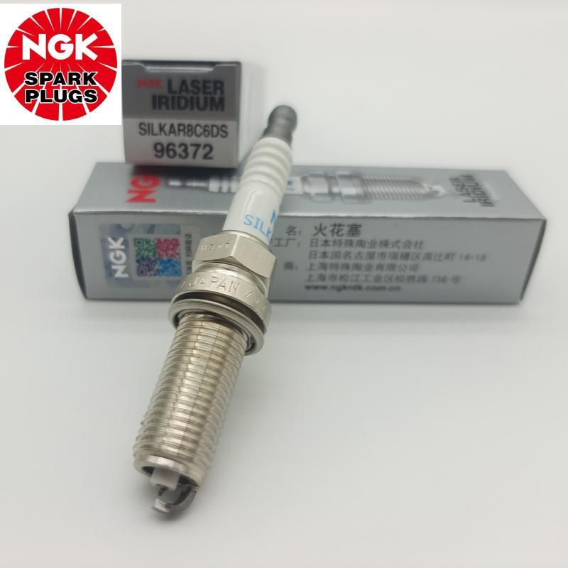 4/6Pcs Original NGK SILKAR8C6DS 96372 Spark Plugs Candles For