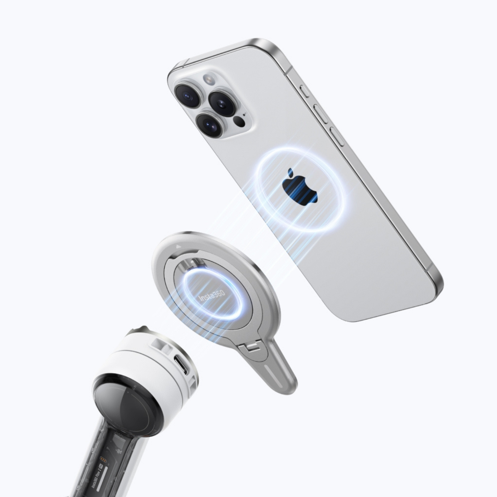 Insta360 Flow 2 Pro Accessories Collection Magnetic Phone Clamp