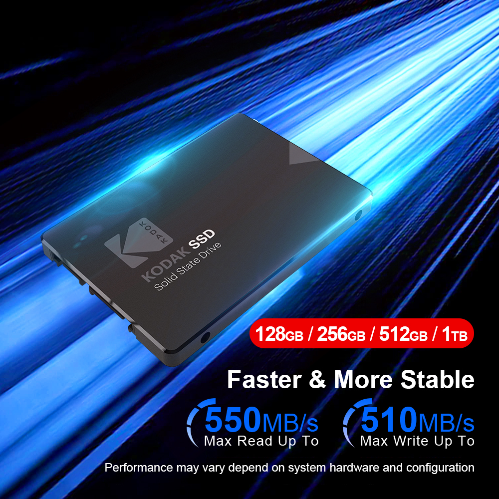 Kodak SSD Hard Disk 128GB 256GB 512GB 1TB SATA III 2.5 inch