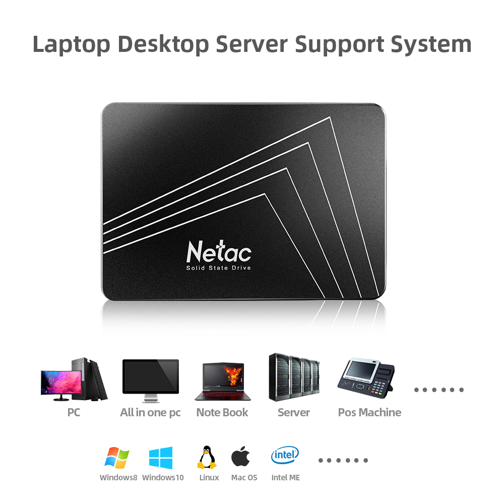Netac SATA SSD SATA3 2.5 SSD 1tb 2tb 4tb 128gb 256gb 512gb 480gb