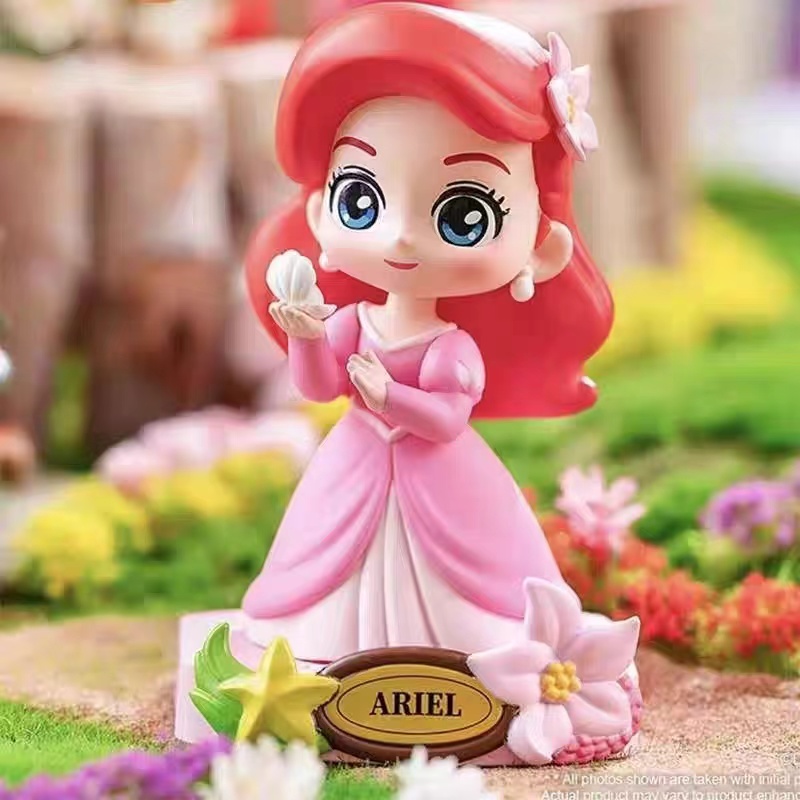 ディズニープリンセスの置物,ブラインドボックス,スノーホワイト,ベル