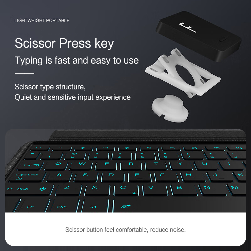 Magnetic Keyboard Case For Xiaomi Pad 6S Pro 12.4 inch Tablet