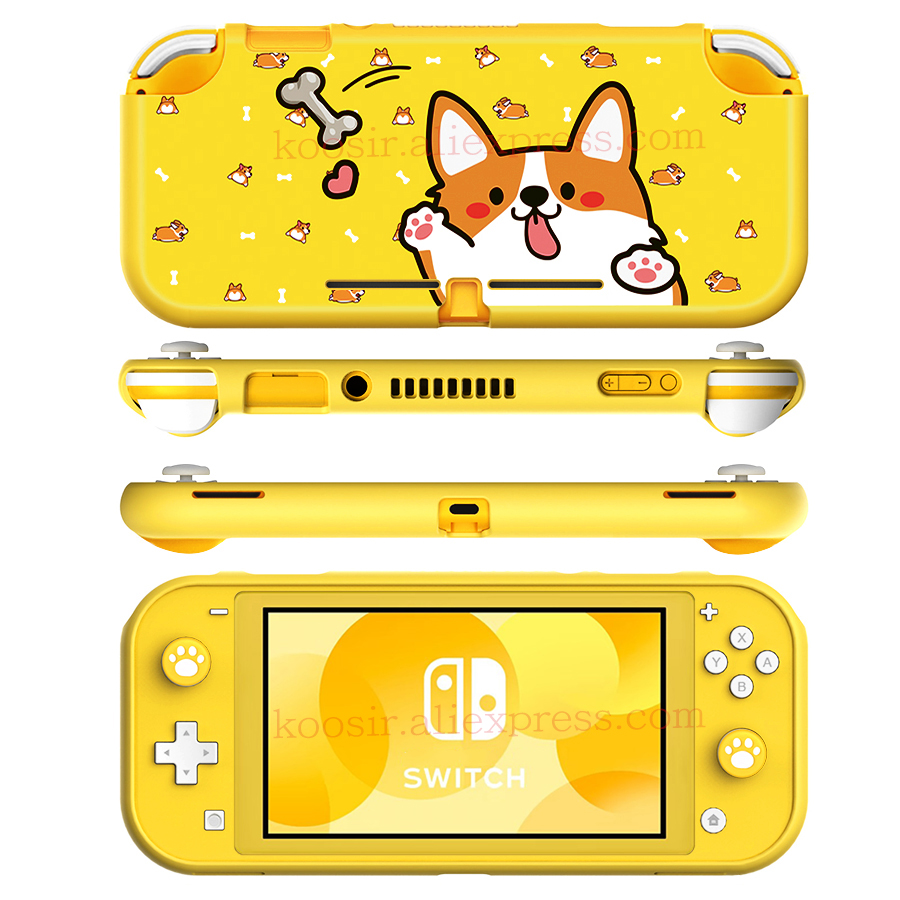 Nintendo Switch lite イエロー カバー付き Nintendo Switch Lite