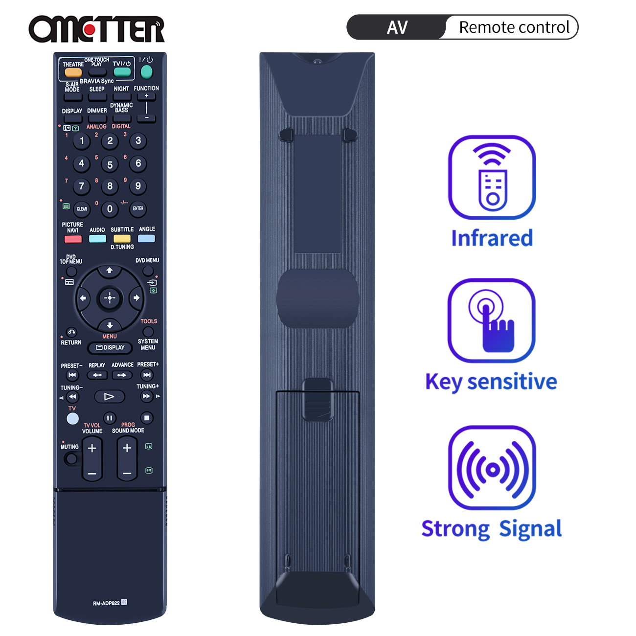 RM-ADP022 Remote Control Fit for Sony DVD Home Theatre System