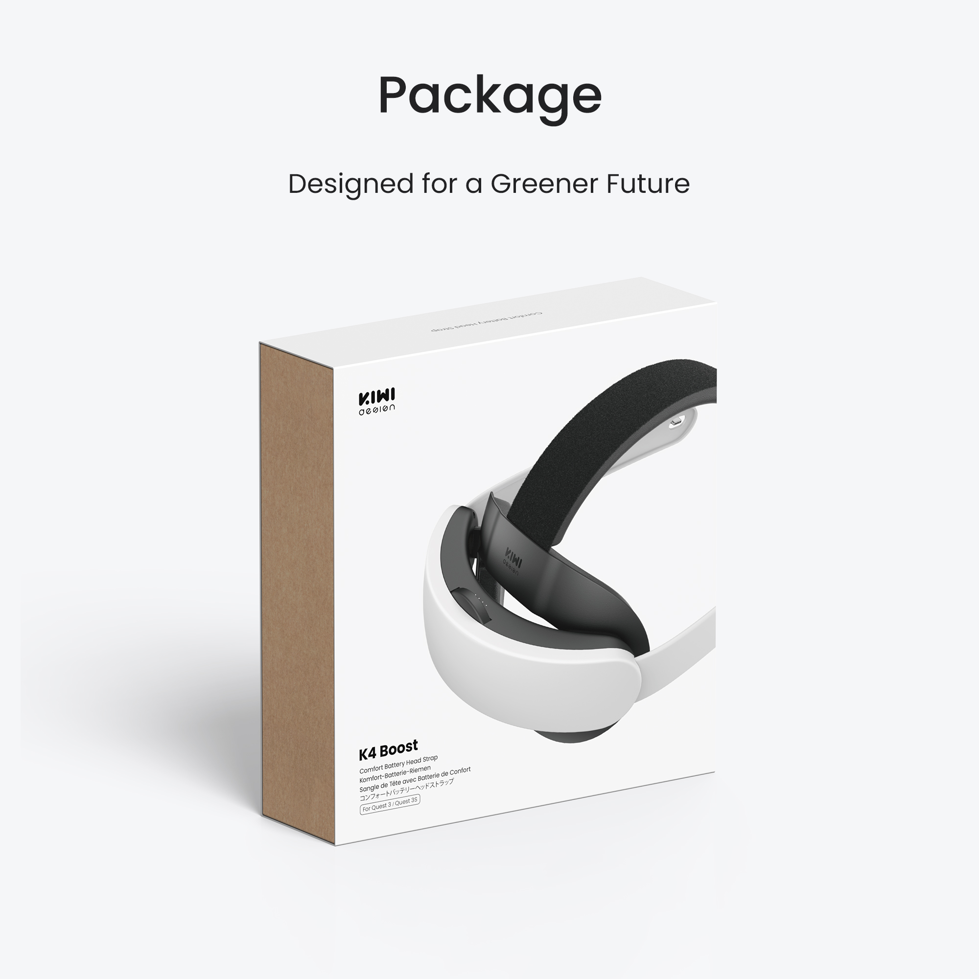 KIWIデザイン K4ブーストバッテリーストラップ Meta Quest 3/Quest 3S