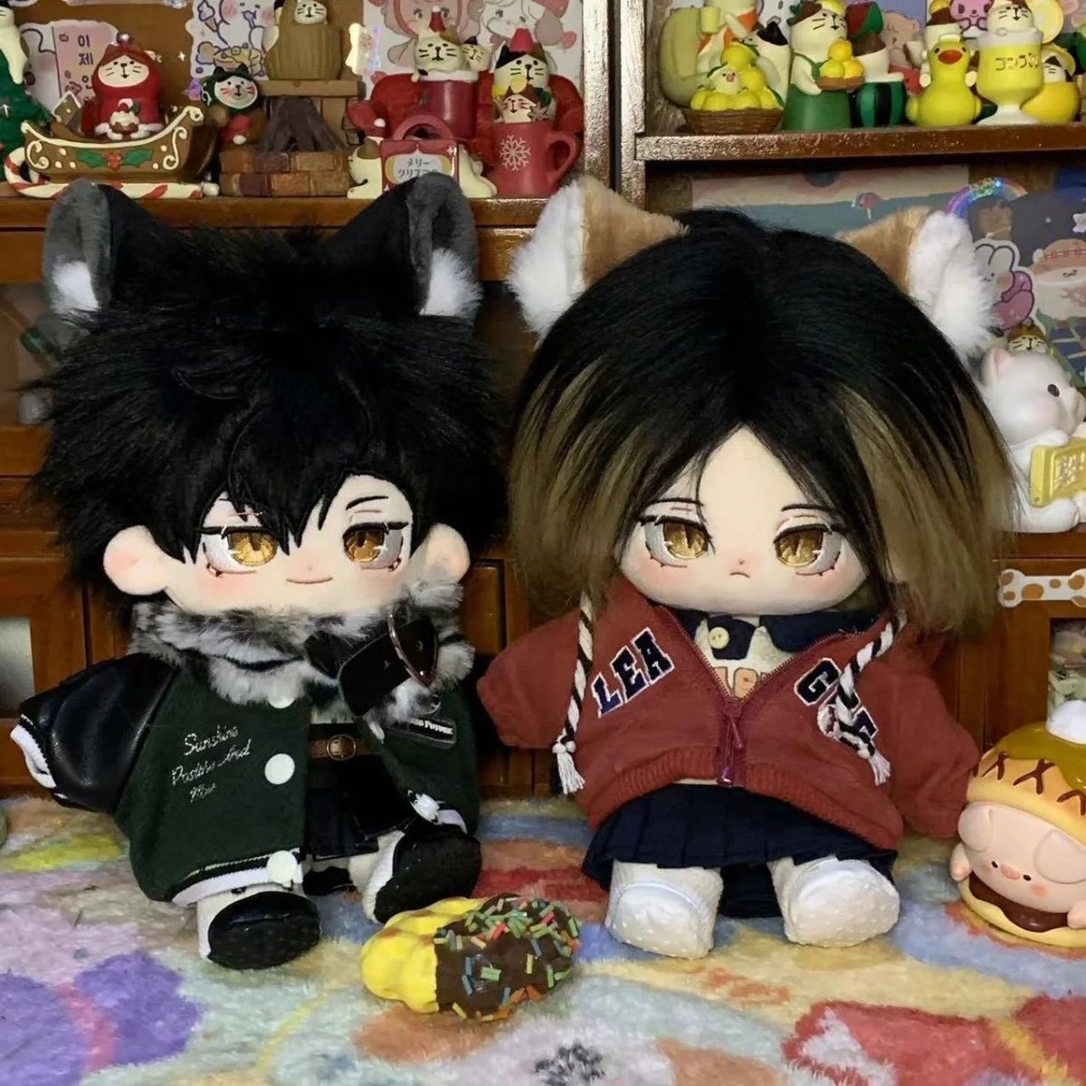 アニメハイキュー 20 センチメートル綿ぬいぐるみかわいい孤爪研磨黒尾