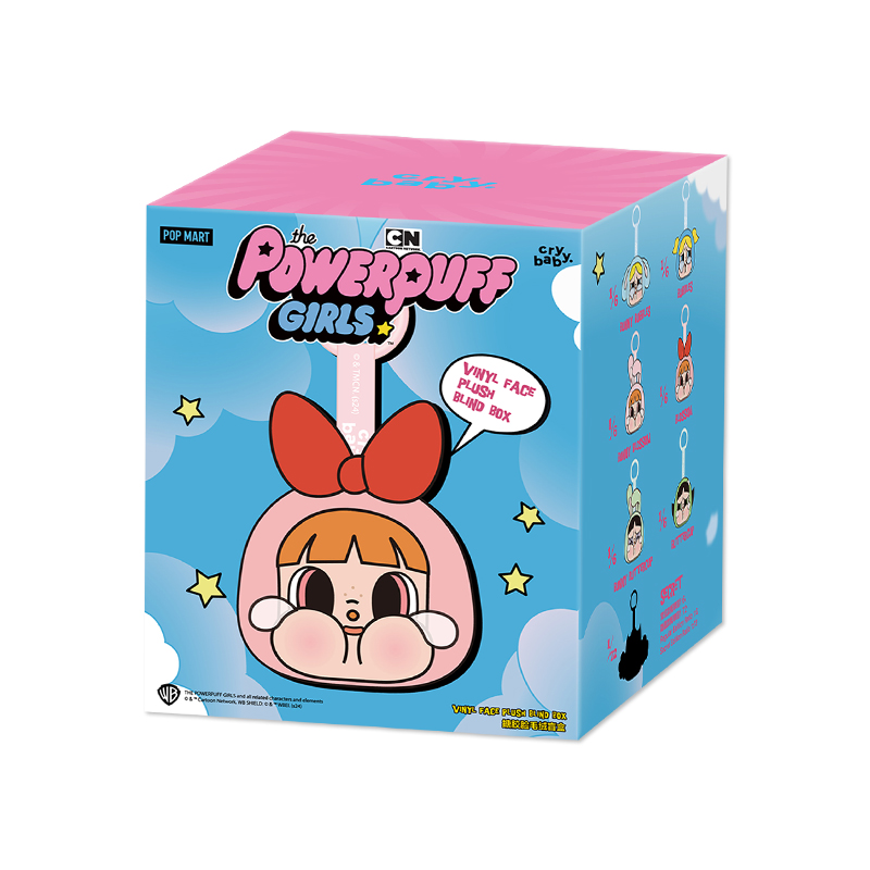 POP MART CRYBABY x Powerpuff Girls Series - Vinyl Face Plush Blind